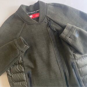 Nike Aeroloft 800 Down Tech Fleece Jacket Womens Large Cropped